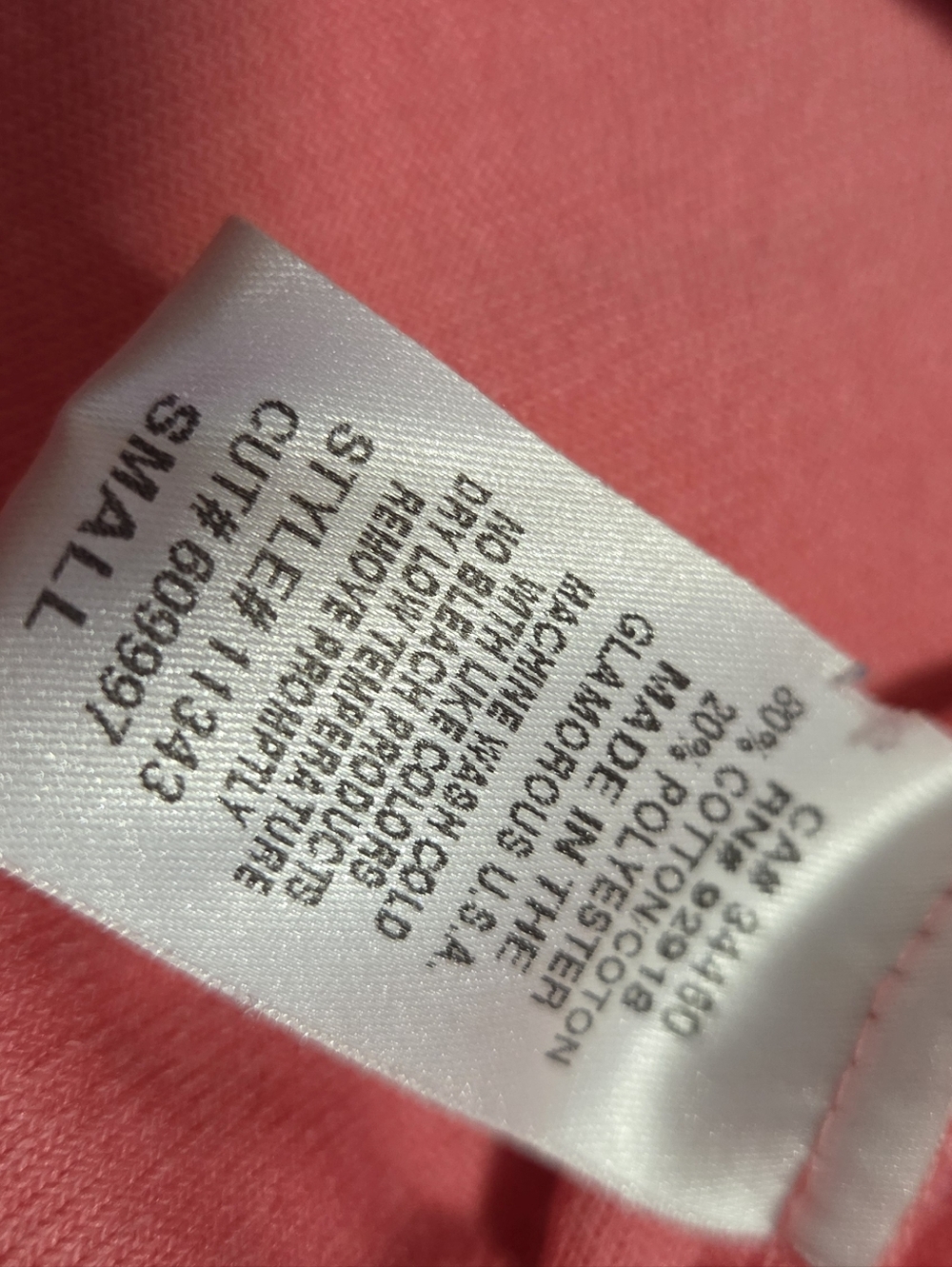 authentic Y2K Juicy Couture Terry Cloth Woman's Vintage Shirt Pink Size Small - Picture 3 of 4